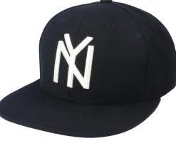 New York Black Yankees Archive 400 Black Snapback - American Needle