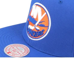 New York Islanders Alternate Flip Blue Snapback - Mitchell & Ness