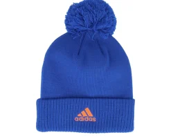 New York Islanders NHL Cuffed Beanie Royal Blue Pom - Adidas