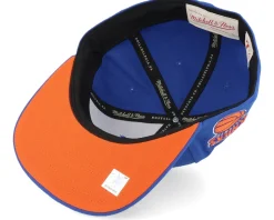 New York Knicks Logo History Hwc Blue Fitted - Mitchell & Ness