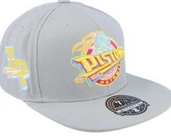 New York Knicks Til Dawn Grey Fitted - Mitchell & Ness