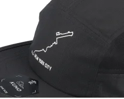 New York Marathon Cloudfit Black 5-panel - Kumo