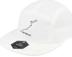 New York Marathon Cloudfit White 5-panel - Kumo