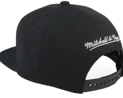 New York Rangers Line Work Vintage Black Snapback - Mitchell & Ness