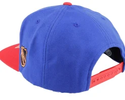 New York Rangers Silver Fox Royal/Red Snapback - American Needle
