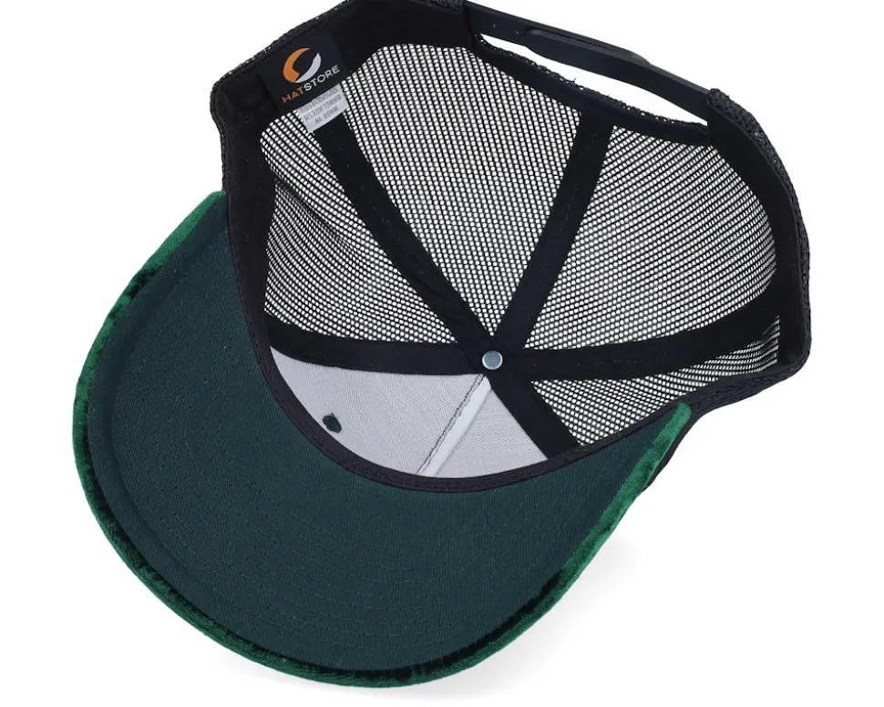 New York Skyscraper Velvet Green/Black A-frame - Calza Pennello