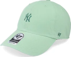 New York Yankees Base Runner Clean Up Mauve Dad Cap - 47 Brand