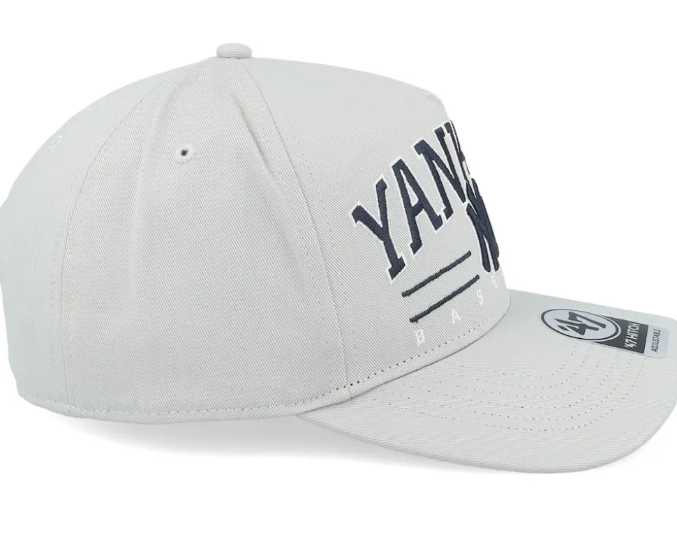 New York Yankees MLB 47 Hitch Cap Grey A-frame Adjustable - 47 Brand