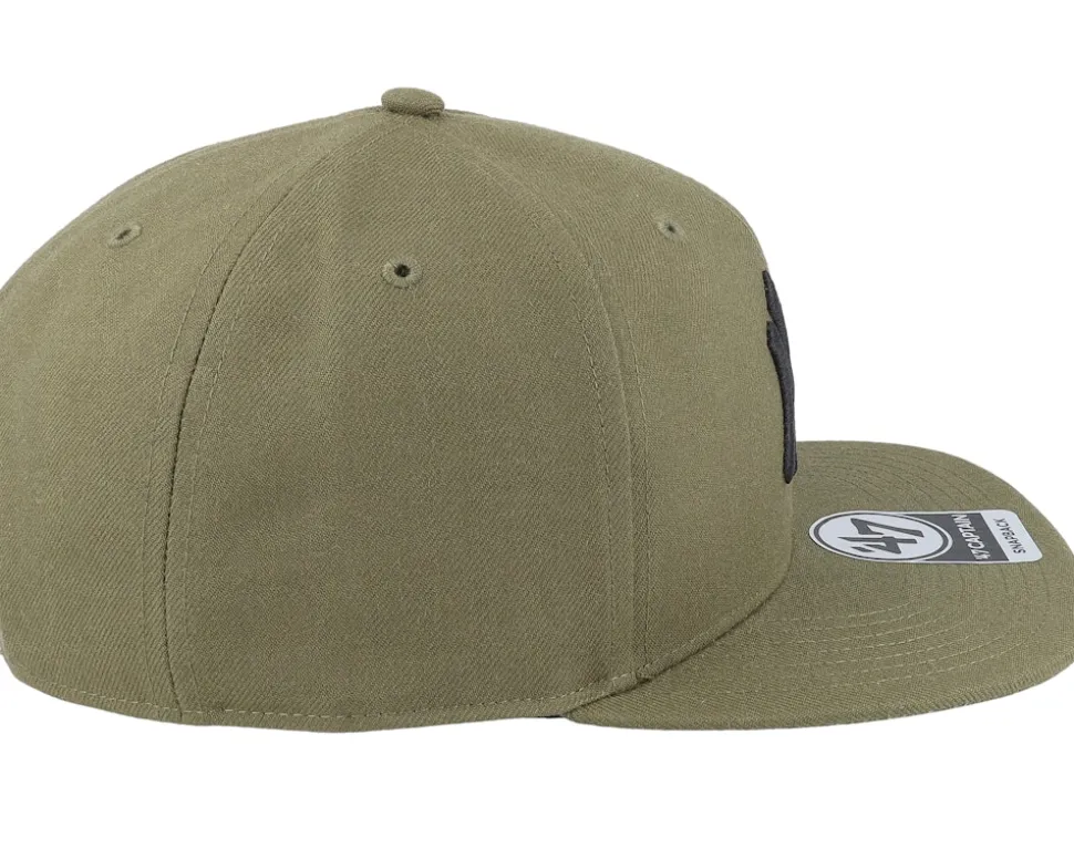 New York Yankees MLB Ballpark Camo Captain Sandalwood Snapback - 47 Brand