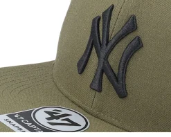 New York Yankees MLB Ballpark Camo Captain Sandalwood Snapback - 47 Brand
