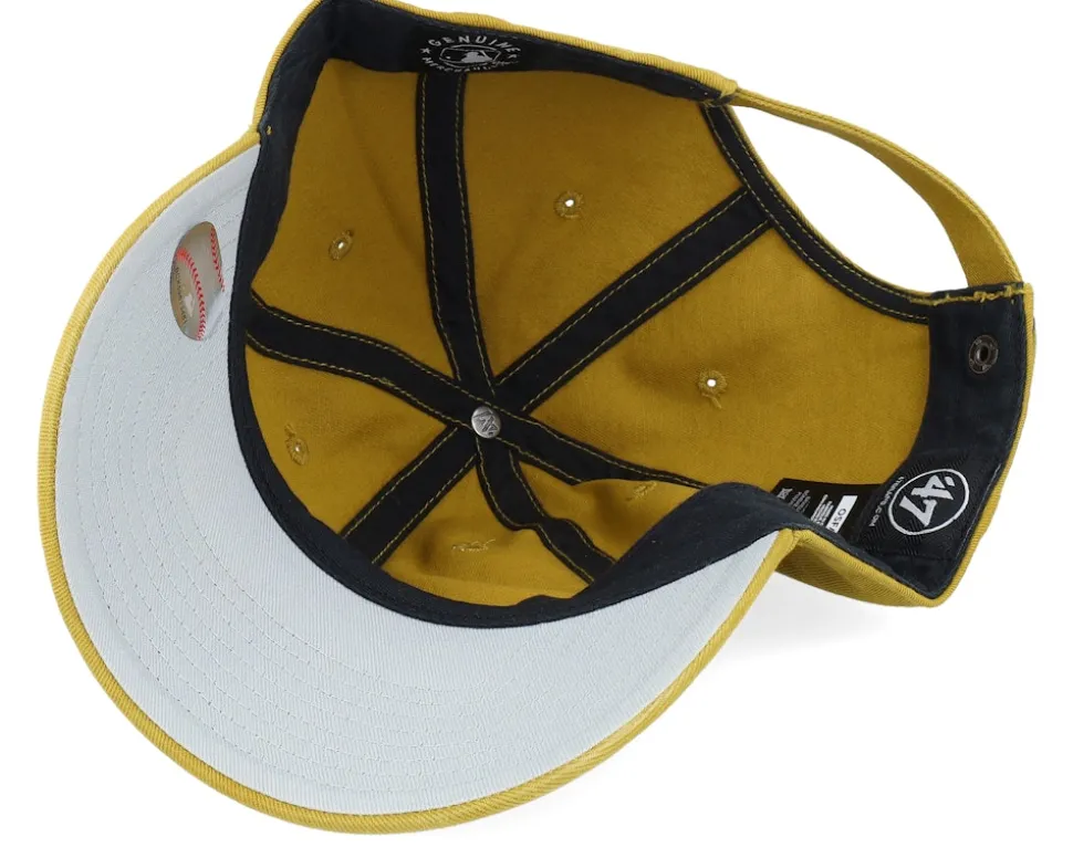 New York Yankees MLB Runner 47 Clean Up Goldenrod Dad Cap - 47 Brand
