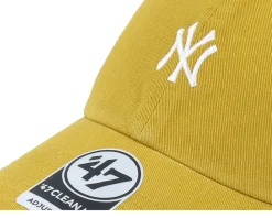 New York Yankees MLB Runner 47 Clean Up Goldenrod Dad Cap - 47 Brand