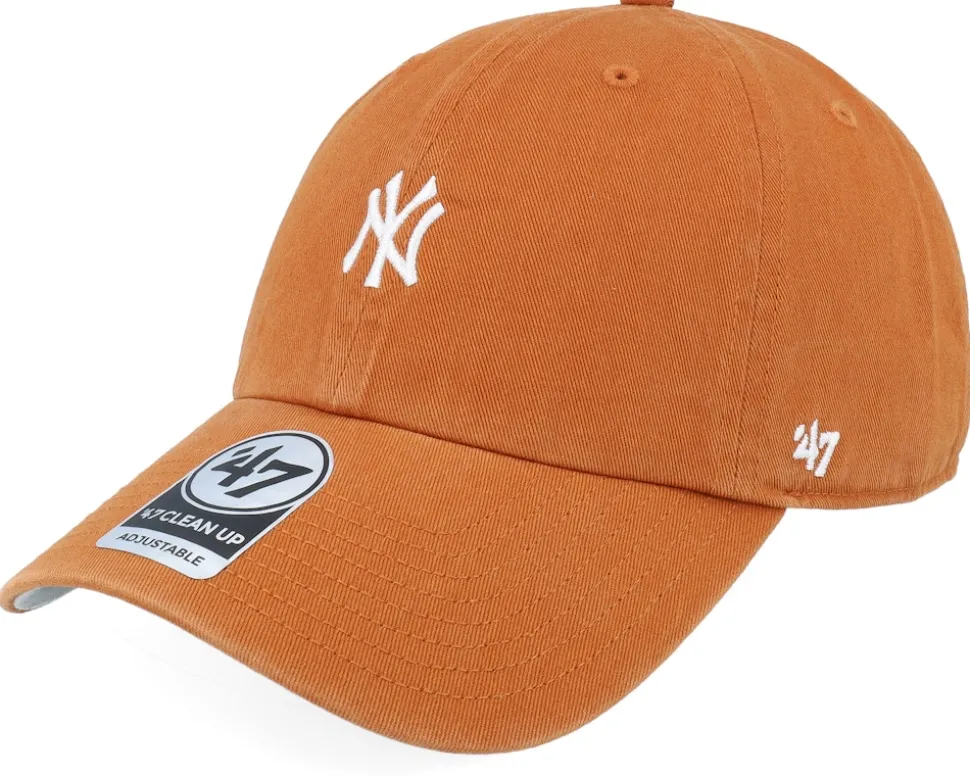 New York Yankees MLB Runner 47 Clean Up Goldenrod Dad Cap - 47 Brand