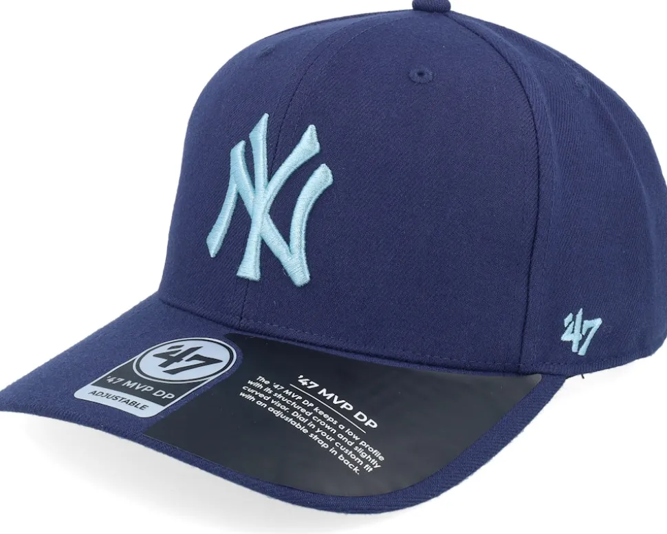 New York Yankees MLB Zone 47 Mvp Dp Cap Khaki Snapback - 47 Brand