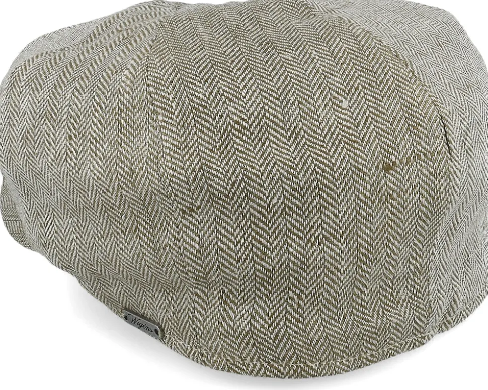 Newsboy Classic Cap 506 Olive Flat Cap - Wigéns