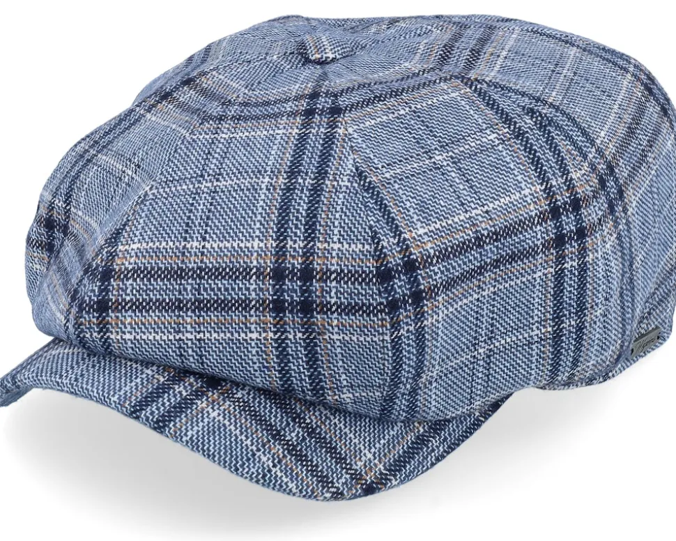 Newsboy Classic Cap Blue Flat Cap - Wigéns