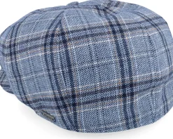 Newsboy Classic Cap Blue Flat Cap - Wigéns