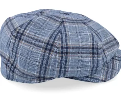 Newsboy Classic Cap Blue Flat Cap - Wigéns