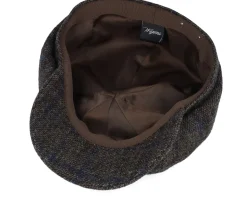 Newsboy Classic Cap Dark Brown Flat Cap - Wigéns