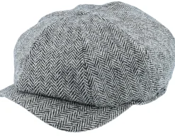 Newsboy Classic Grey Flat Cap - Wigéns