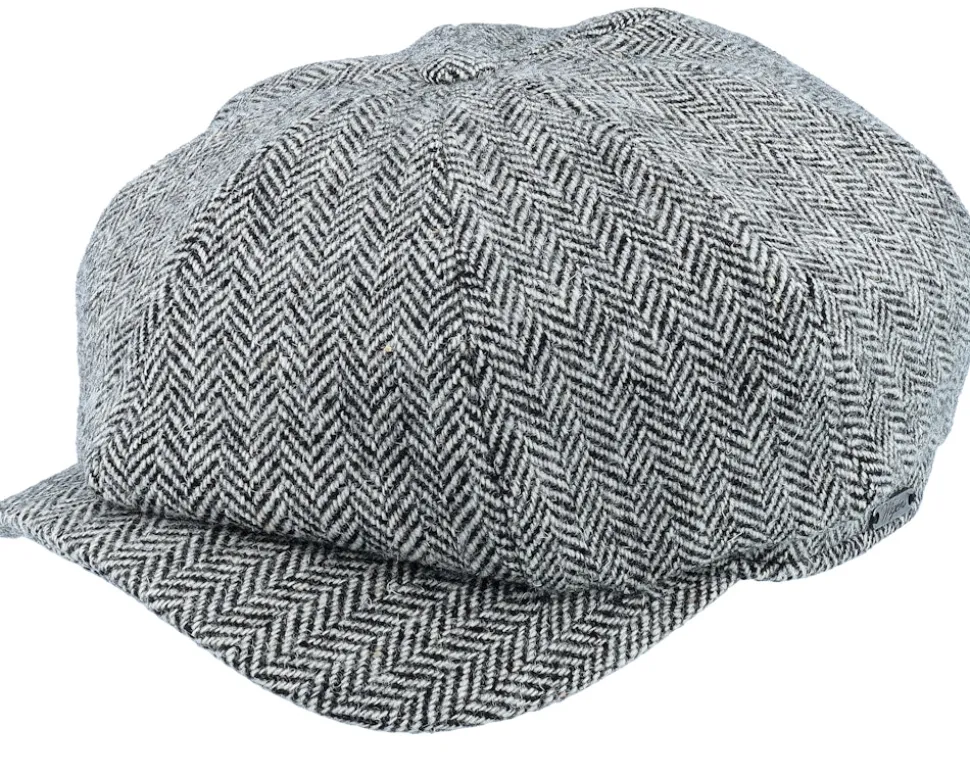 Newsboy Classic Grey Flat Cap - Wigéns
