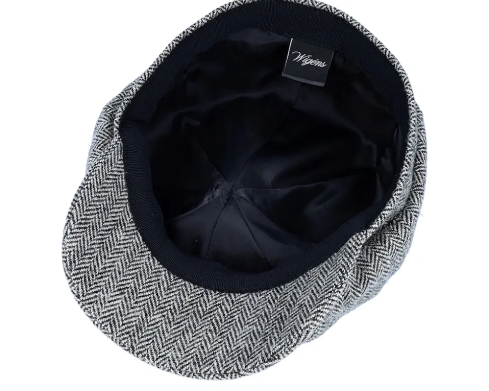 Newsboy Classic Grey Flat Cap - Wigéns
