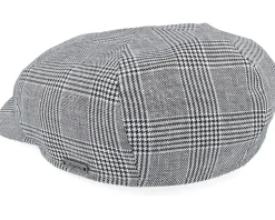 Newsboy Slim Cap Black Flat Cap - Wigéns