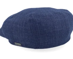 Newsboy Slim Cap Blue Flat Cap - Wigéns