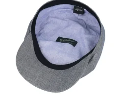 Newsboy Slim Cap Grey Flat Cap - Wigéns
