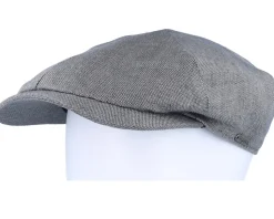 Newsboy Slim Cap Grey Flat Cap - Wigéns