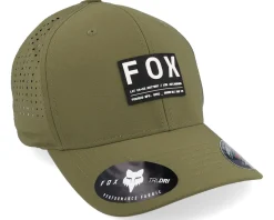 Non Stop Tech Olive Green Flexfit - Fox
