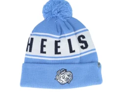 North Carolina Tar Heels Cuffed Coastal Blue Pom - Top of the World