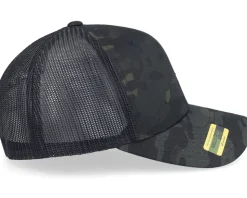 Norway Army Skull Multicam Black Trucker - Army Head