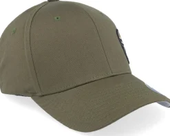 Norway Army Skull Olive Wooly Combed Flexfit - Army Head