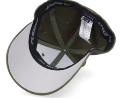 Norway Army Skull Olive Wooly Combed Flexfit - Army Head