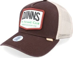 Nothing Club Heatdye-Dark Brown/White Trucker - Djinns
