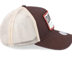 Nothing Club Heatdye-Dark Brown/White Trucker - Djinns