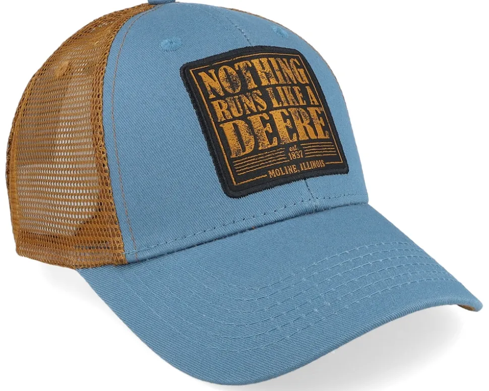 Nrlad Charcoal/Blue Trucker - John Deere