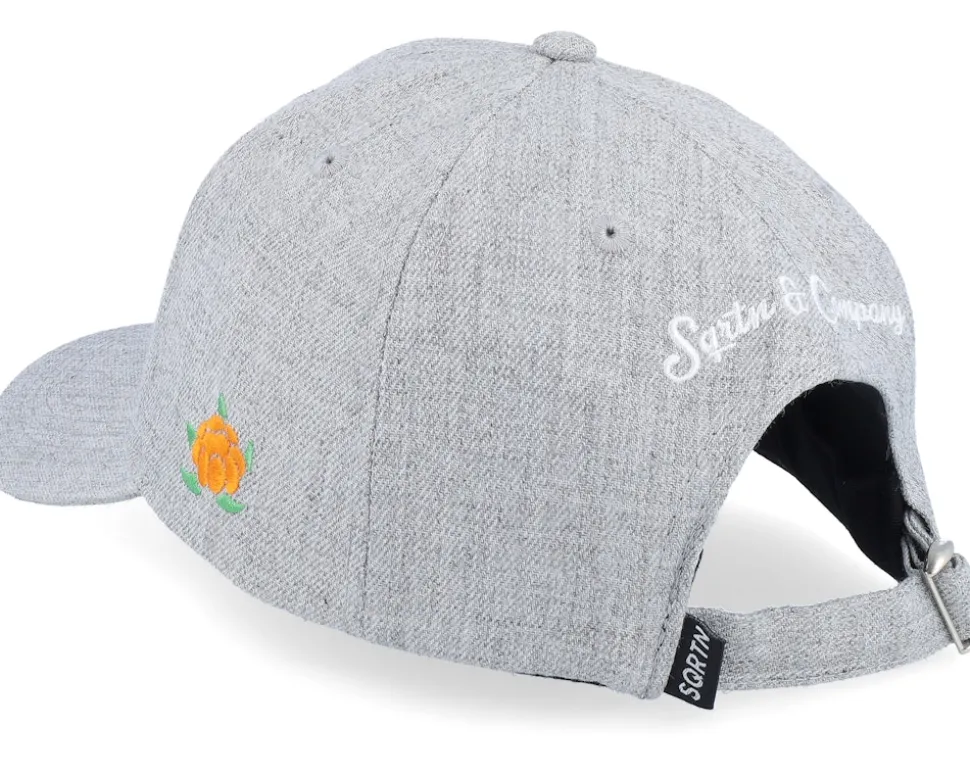 Nrlnd Hooked Cap Heather Grey Adjustable - SQRTN