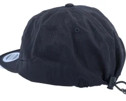 Nylon Cap Black Fitted - Yupoong