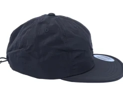 Nylon Cap Black Fitted - Yupoong