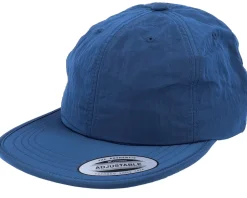 Nylon Cap Blue Fitted - Yupoong