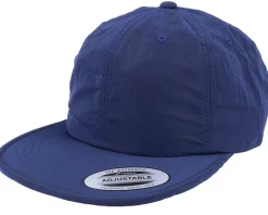 Nylon Cap Navy Fitted - Yupoong