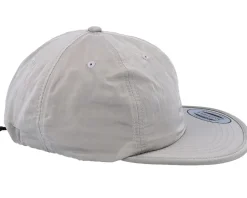 Nylon Cap Silver Fitted - Yupoong