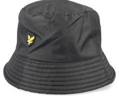 Nylon Hat Jet Black Bucket - Lyle & Scott