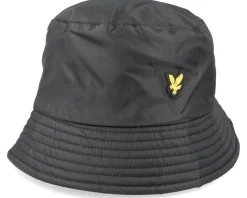 Nylon Hat Jet Black Bucket - Lyle & Scott