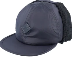 Nylon Pile Cap Black Ear Flap - J.Lindeberg