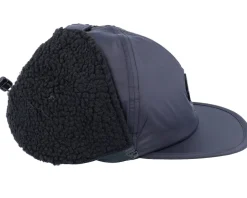 Nylon Pile Cap Black Ear Flap - J.Lindeberg