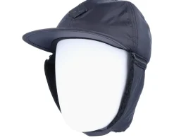 Nylon Pile Cap Black Ear Flap - J.Lindeberg
