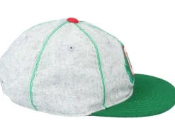 Oakland Oaks Statesman Grey & Dark Green Strapback - American Needle